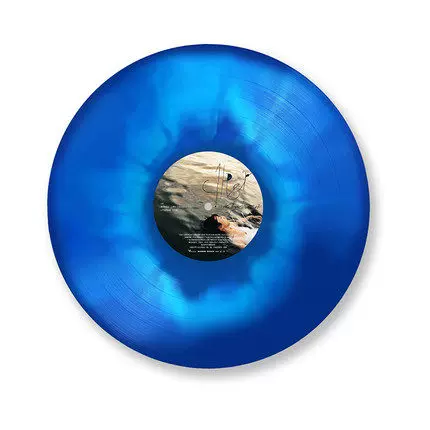 Официальный подлинный альбом винила Chen Qizhen’s Gorgeous Adventure LP Blue Splash Color Glue + Poster
