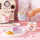 Керамическая кружка HelloKitty, чашка для домашнего завтрака с молоком, детская чашка высокого качества, чашка для воды для милой пары mini 2