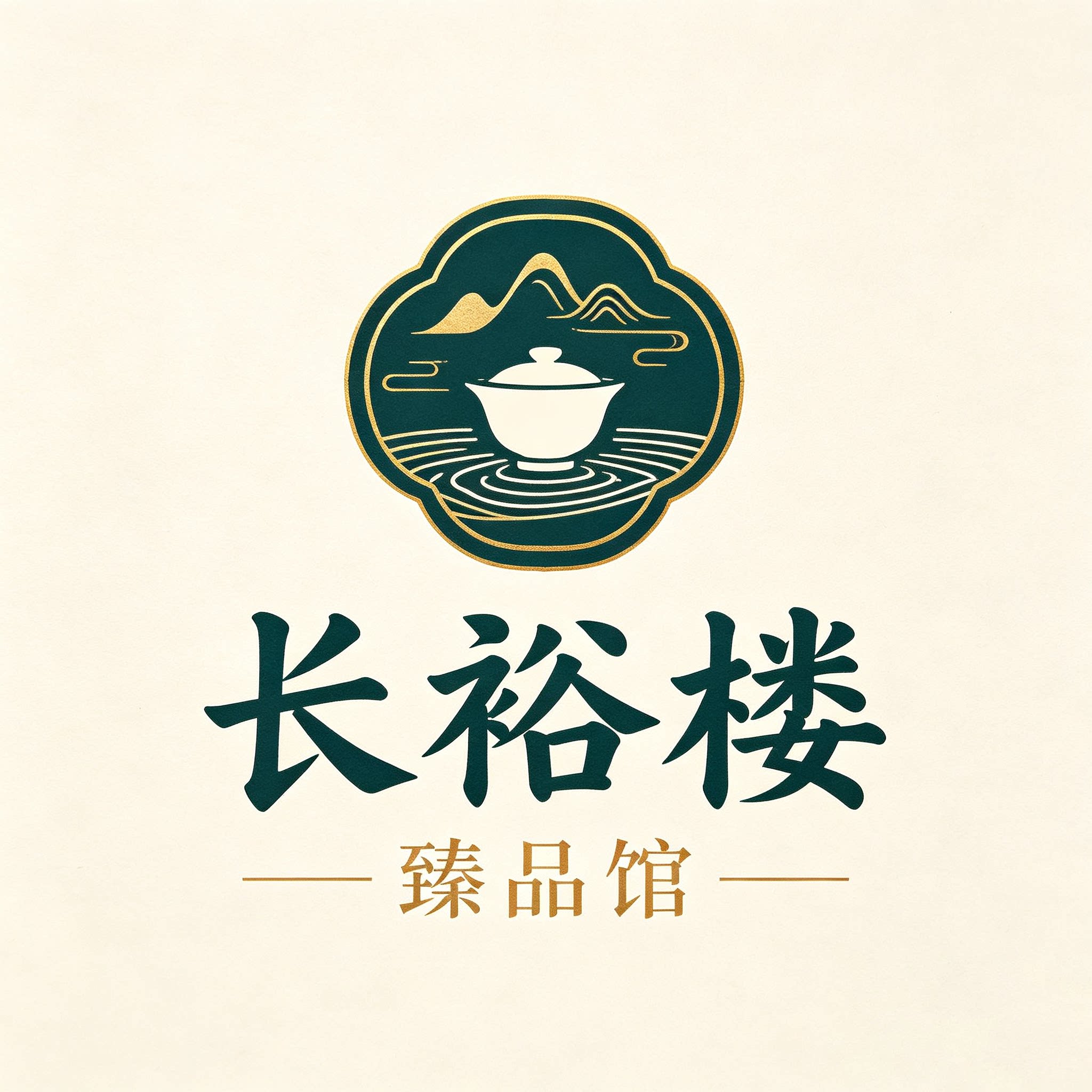 长裕楼臻品馆的LOGO
