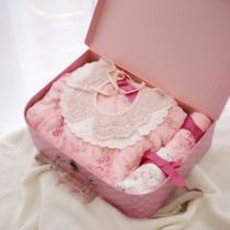 Baby gift box A Qing baby new baby girl princess gift box full moon gift birth full moon gift