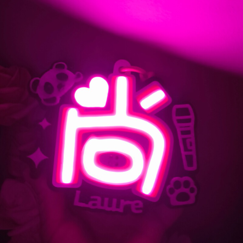 Shang Wenjie Cob Badge in Stock Fan Support Mini Light Board