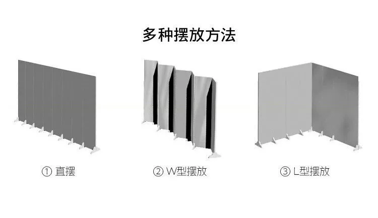 cnc vách ngăn Trung Quốc Vách Ngăn Phòng Khách Chặn Cửa Nhà Phong Cách Châu Âu Lối Vào Phòng Ngủ Khối Giường Hiện Đại Đơn Giản Gấp Di Động vách ngăn máy lạnh vách ngăn kính cường lực phòng khách