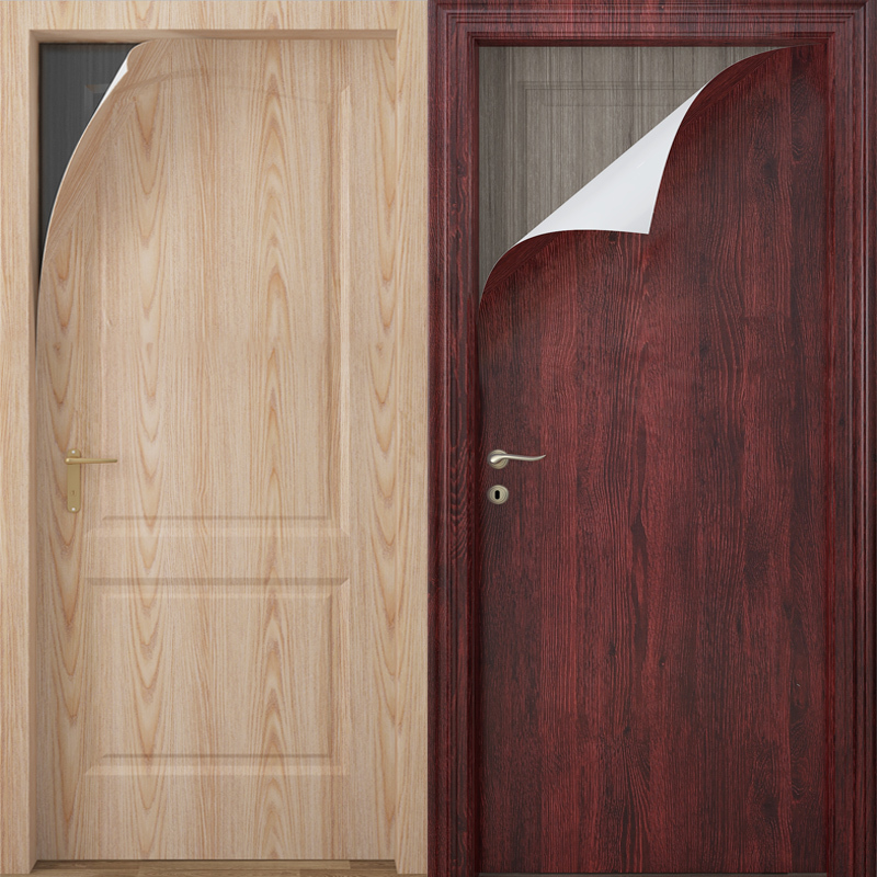 Self-Adhesive Waterproof Thickened Door Sticker for Wooden Doors, Bedroom Doors, Furniture Renovation, Desktop, Wardrobe, and Edge Wrapping Wallpaper Self-Adhesive Waterproof Thickened Door Sticker for Wooden Doors, Bedroom Doors, Furniture Renovation, Desktop, Wardrobe, and Edge Wrapping Wallpaper