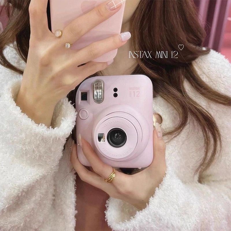 Brand New Overseas Version of Fujifilm Instax Instant Camera Min12 Single-Shot Camera Mini 12 Gift for Enthusiasts