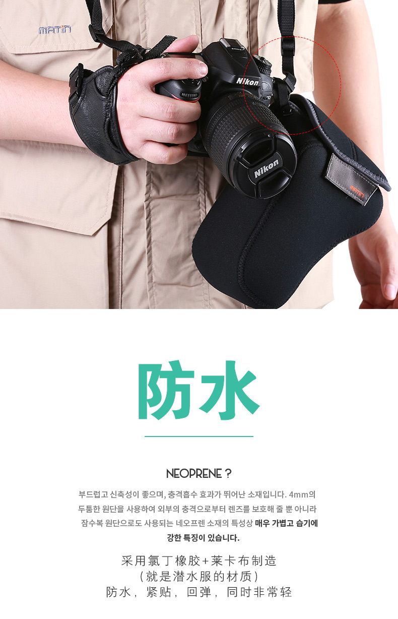 Martin dày camera SLR túi lót bảo vệ tay Canon Nikon Sony Micro đơn lưu trữ không thấm nước và chống sốc lớn - Phụ kiện máy ảnh kỹ thuật số balo lowepro