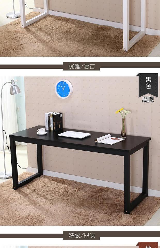 Bàn làm việc bằng gỗ máy tính để bàn Bàn làm việc đơn giản - Bàn bàn học gấp