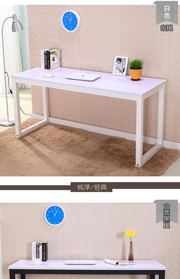 Bàn làm việc bằng gỗ máy tính để bàn Bàn làm việc đơn giản - Bàn bàn học gấp