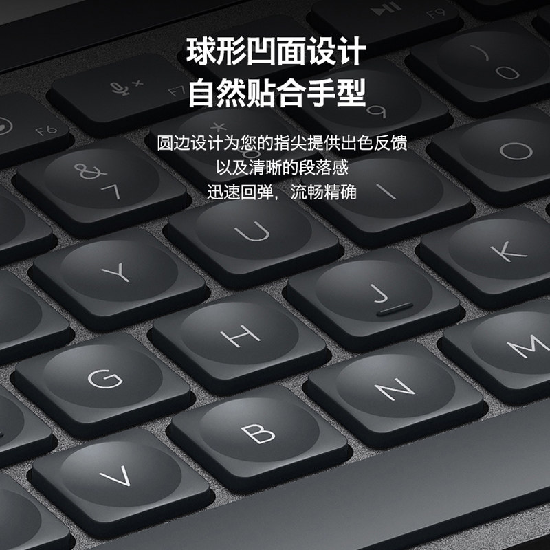 Logitech Master Series Mx Keys Second Generation Commercial Keyboard and Mouse Set Wireless Bluetooth Office Bolt Receiver