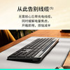 Logitech Official Flagship Store K980 Wireless Bluetooth Keyboard Ai Silent Office Ultra-Thin Solar Tablet High Aesthetic Value