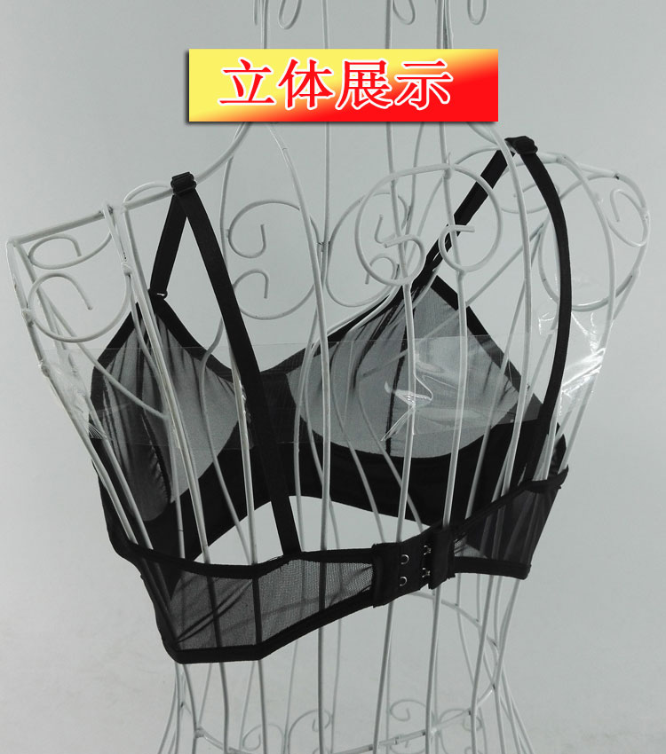 Châu âu và Hoa Kỳ mô hình thủy triều đầy đủ minh bạch áo ngực phù hợp với thời trang sexy bikini sexy lưới XL chất béo MM quan điểm