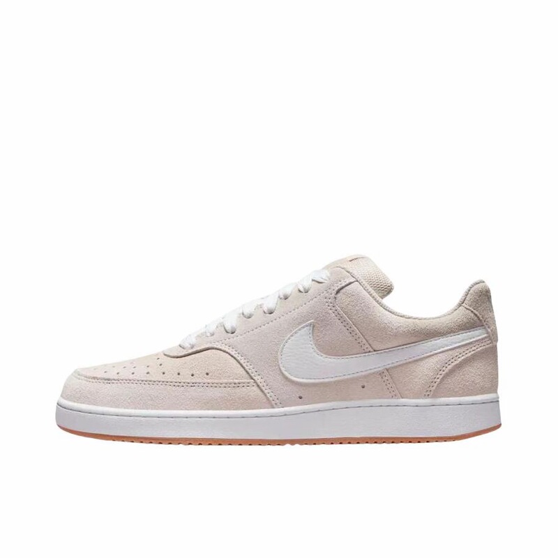 Nike Court Vision Comfortable Fit Low-Top Sneakers Unisex Beige Io7727-100