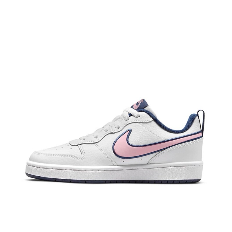 Nike Court Borough Low 2 Se1 Leather Casual and Comfortable Kidsren's Sneakers Db3090-100 Nike Court Borough Low 2 Se1 Leather Casual and Comfortable Kidsren's Sneakers Db3090-100