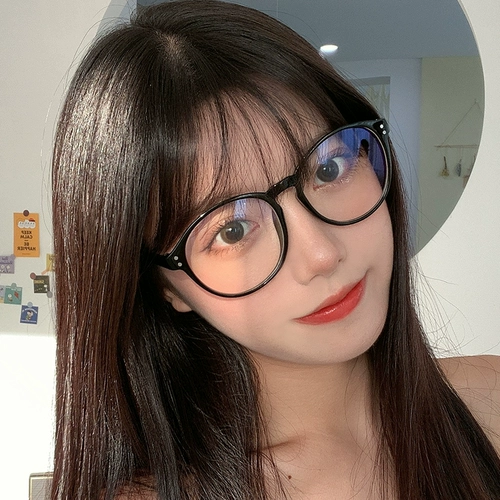 Антирадиационные ретро черные очки, в корейском стиле, популярно в интернете