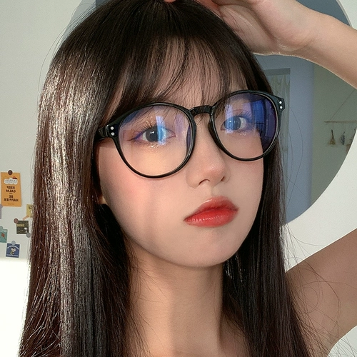 Антирадиационные ретро черные очки, в корейском стиле, популярно в интернете