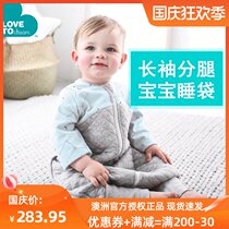 Spot Australia original imported love to dream baby split leg sleeping bag baby autumn and winter thick sleeping bag defense