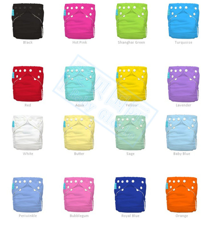 Тканевый подгузник 现货原装进口charlie banana透气环保布尿裤婴儿尿布均码 6个装