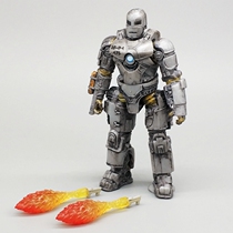 3 75 inch Iron Man Handle War Machine Model can move Mark MK1 Boys Toy Auto Accessories