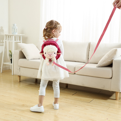 【多款多色】儿童防走失牵引绳背包