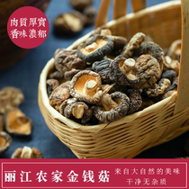 Yunnan farmhouse Little mushrooms dry goods Home Money mushrooms Winter mushrooms New mushrooms 200g meat thick root short