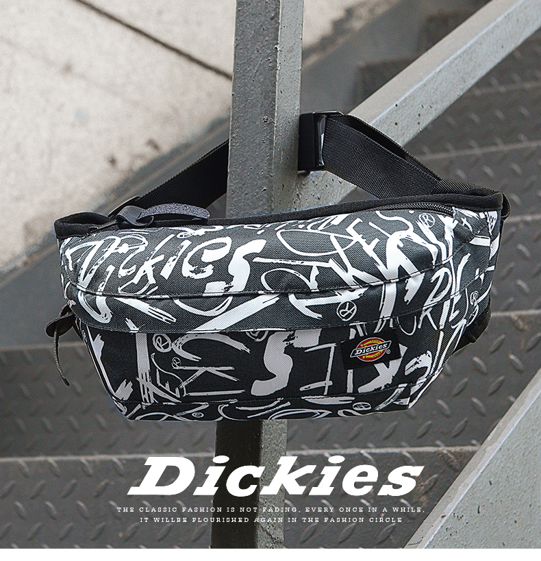 Đánh dấu túi nữ sinh viên hoang dã Túi Dike Messenger thương hiệu nam thủy triều Dikais trang web chính thức Dickies túi ngực đích thực - Túi của con người túi đeo chéo nam hàng hiệu