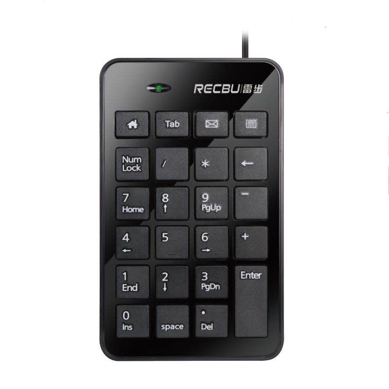 Leibu V8 Portable Numeric Keyboard Bank Financial Accounting Securities Office Great Wall Keyboard USB Interface