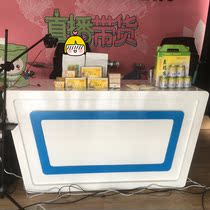 Host Recording station Studio Anchor station Broadcast desk Fusion media Center Interview table Net Red live with goods table