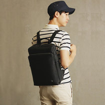 2021 Korea Kling backpack youth fashion tide bag casual litchi pattern PU leather bag square Mens backpack