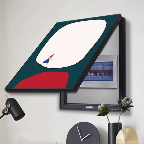 Мощный счетчик коробка декоративная живопись абстрактно