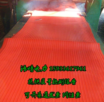 Black red green non-slip insulating rubber plate stripe insulating rubber pad non-slip ground rubber insulating rubber pad