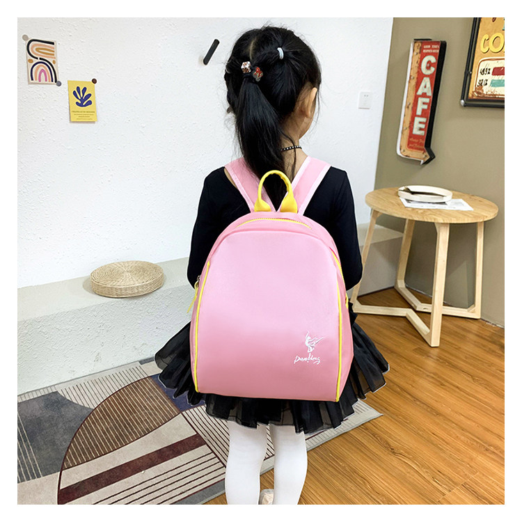 New Dance Pack Fashion Ballet Princess Double Shoulder Bag Children Dance Package Latin Dance Package Mesh Red Dance Package Customizable