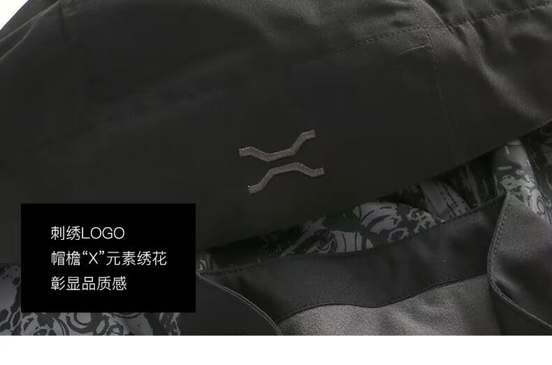 Áo khoác Jeep / Jeep Áo khoác nam thương hiệu Tide mùa xuân và mùa thu Quần áo ngoài trời Áo khoác không thấm nước Chống gió thoáng khí Phù hợp với leo núi - Quần áo ngoài trời áo khoác gió