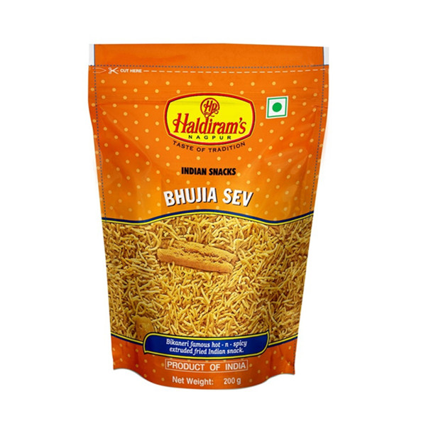 INDIAN FOOD Indian snacks HALDIRAM BHUJIA SEV Indian French fries snacks 200g