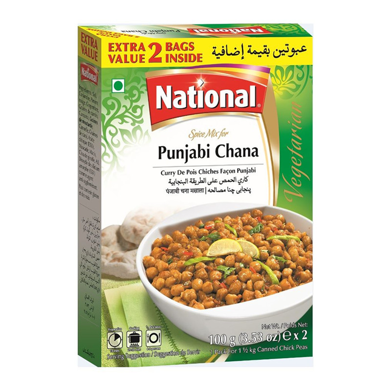 National Punjabi Chana 100g Rawah Punjabi Chickpea Seasoning Powder Pakistan