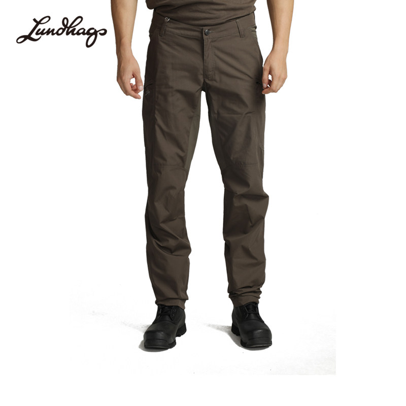 Lundhags outdoor quick-drying pants men's spring and summer thin lightweight breathable elastic sports quick-drying pants