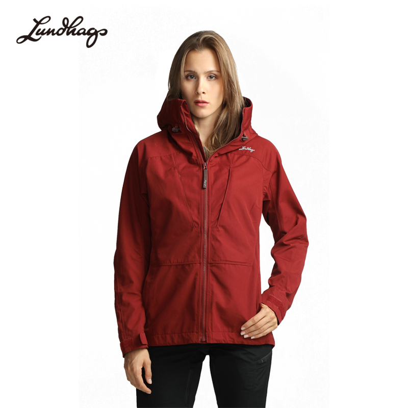 Lundhags Longja Anti-Spring Water Soft Shell Chargers Costume for Spring and Autumn Fair and Waterproof Outdoor Mountaineering Costumes