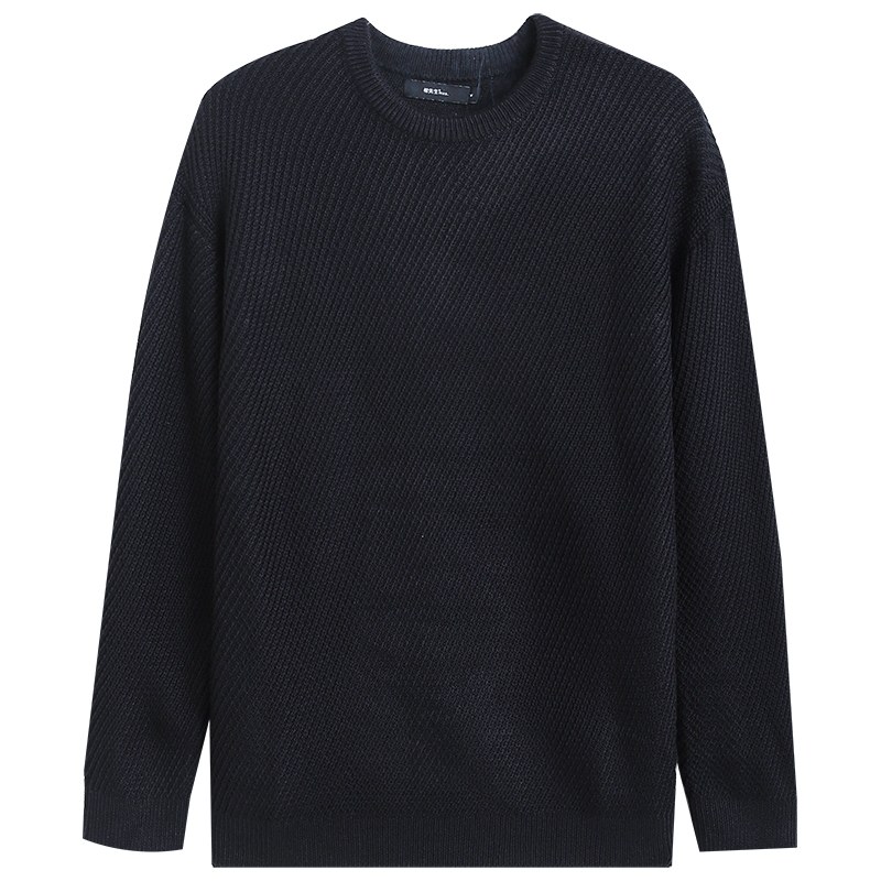 (Thứ hai giết 99 nhân dân tệ) Ông bông nam quần áo mùa đông lớn twill T-cổ áo len hoodsweater nam knitsweater.