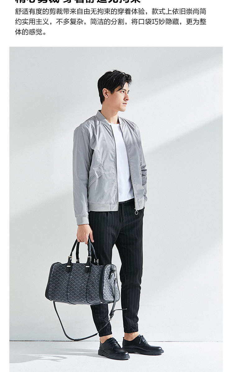 Áo khoác cotton nam mùa xuân mới TFL Bộ nhớ túi bỏ túi thêu áo bóng chày - Áo khoác đôi đồ đôi nam nữ