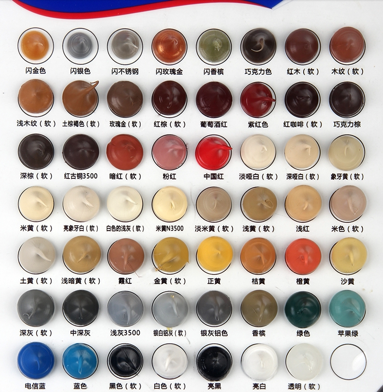 China red powder red dark red color glass rubber color neutral silicone weatherproof sealant mildew resistant and waterproof