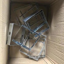 Hardware 100*50 bridge accessories hanging frame 50*50 accessories spray galvanized wire slot horizontal installation hanging basket