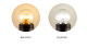 Full Spectrum Led Transparent Milky White Light Bulb E14 Large Screw Base E27 Round Bulb Creative Energy-Saving Lamp Household Light Bulb