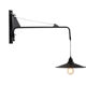 Designer Minimalist Bedroom Creative Wall-Mounted Exposed Wire Long Rod Wall Lamp Swing Arm Chandelier Dining Room Industrial Style Wall Lamp Retro