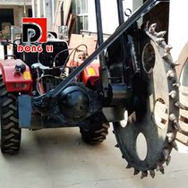 Large Dig Ditch Buried Agroforestry Piping Cable Optical Fiber Pavement Ditching Machine Agricultural Tractor Special Ditching Machine