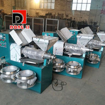 6YL100 125 80 60 60 and cold dual-use oil presses Small Home 220V Peanut Rapeseed Sesame Oil Press