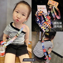 Japanese cartoon drink bottle strap Anpanman portable water bottle buckle Mineral water bottle buckle surface super oblique cross cup belt