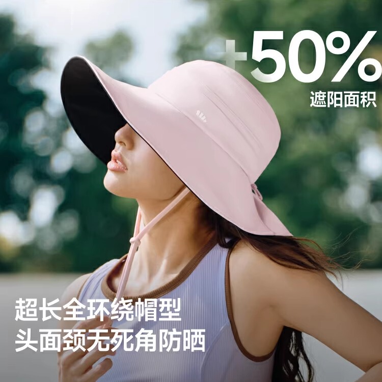 25Ss- Banana under Women's Wide Brim Black Coated Sun Hat Bm023 Large Brim Sun Hat Fisherman Hat Summer Uv Protection