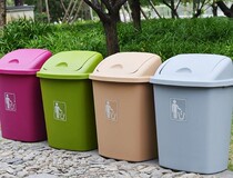 Classification trash can large capacity 30L40L60L Outdoor property with cover kitchen Commercial household King size