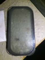 Marine tungsten halogen floodlight tempered glass 220v 500W R7S size 325*235mm