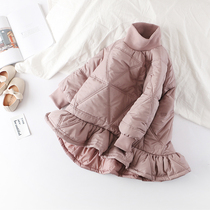 Girls Long Sleeve Dress Autumn Dress Fangxi 2020 New Children Thick Winter Skirt Baby Fashion Skirt