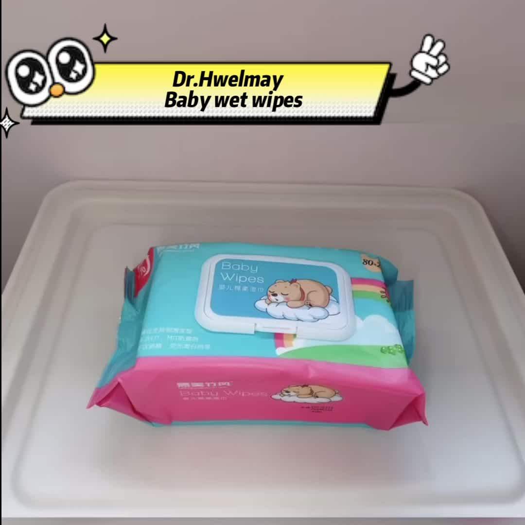 Baby Sanitizing Wipe Eco Friendly Baby Face Mouth Hand Wipes Water