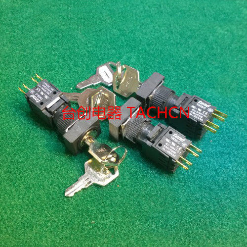 TN16-C tend day with key switch (brand new original) 16mm mounting hole-Taobao
